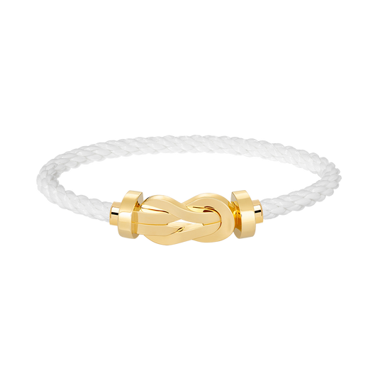 [vivabelle]CHANCE LARGE 8 FIGURE BUCKLE NO DIAMOND BRACELET GOLD