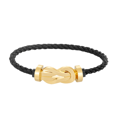 [vivabelle]CHANCE LARGE 8 FIGURE BUCKLE NO DIAMOND BRACELET GOLD