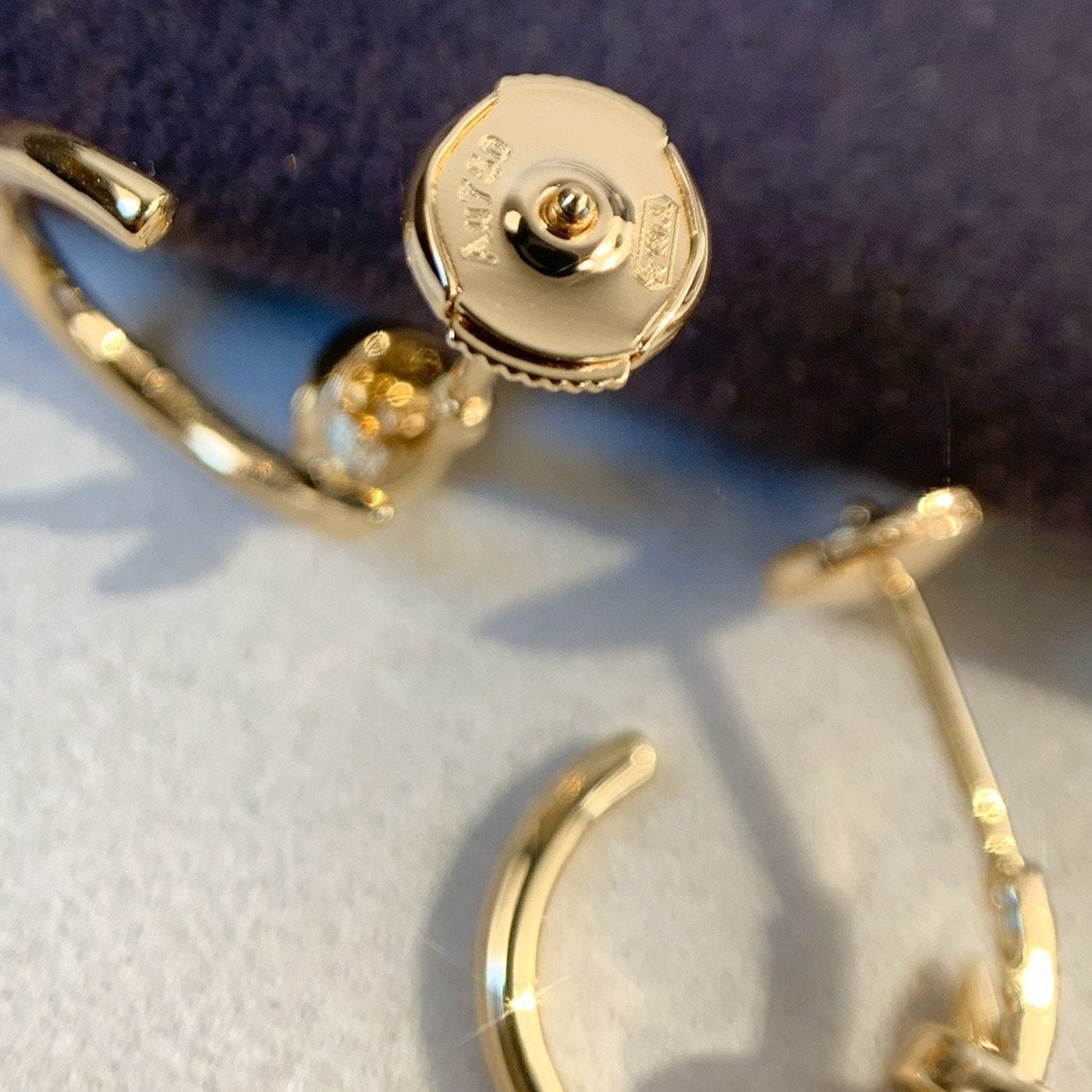 [vivabelle]JUSTE EARRINGS PINK GOLD