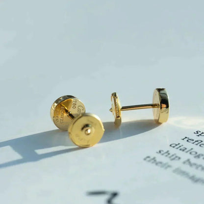 [vivabelle]LOVE EARRINGS GOLD 10MM