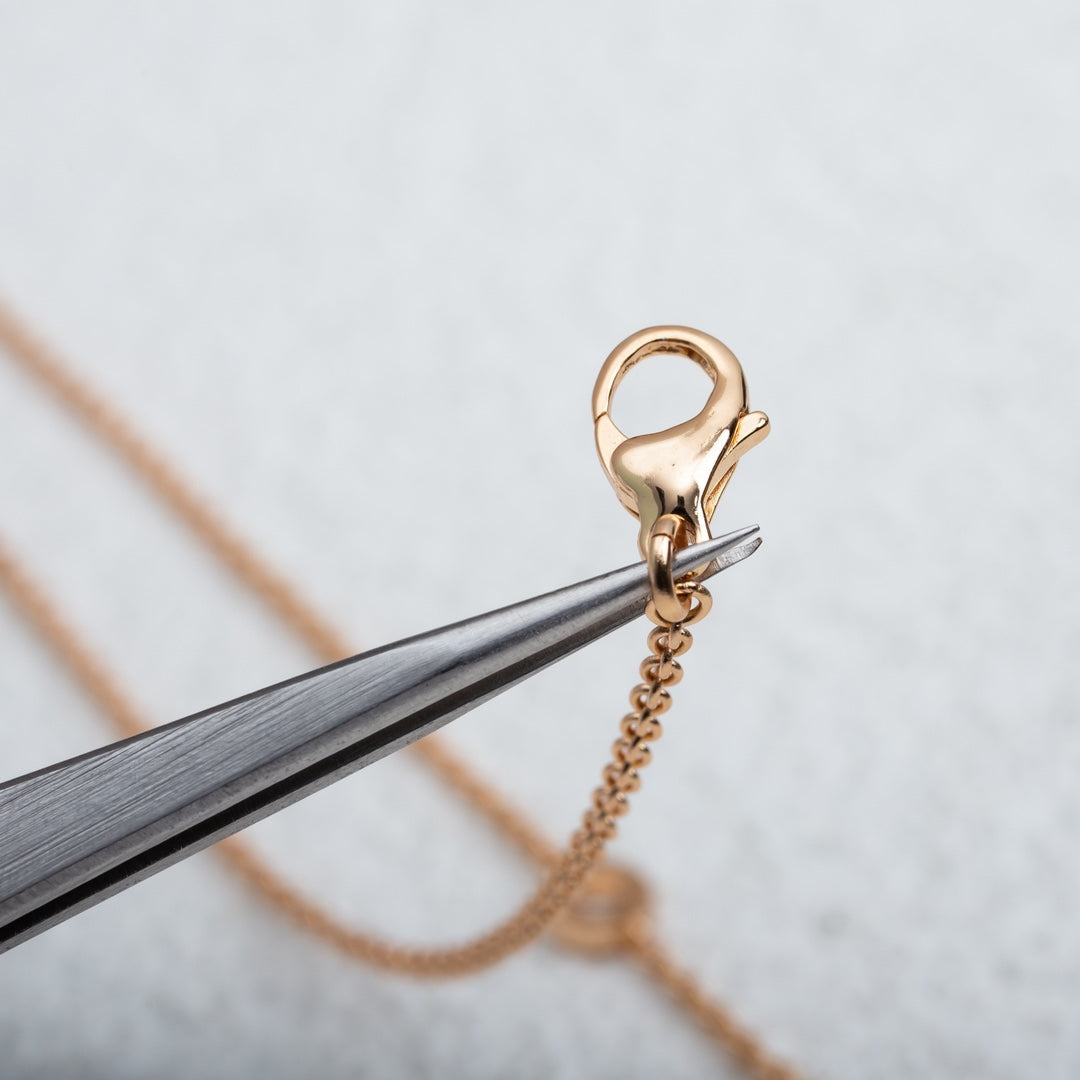 [vivabelle]PARENTESI NECKLACE PINK GOLD