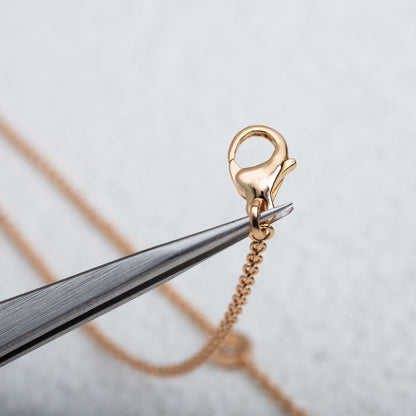 [vivabelle]PARENTESI NECKLACE PINK GOLD