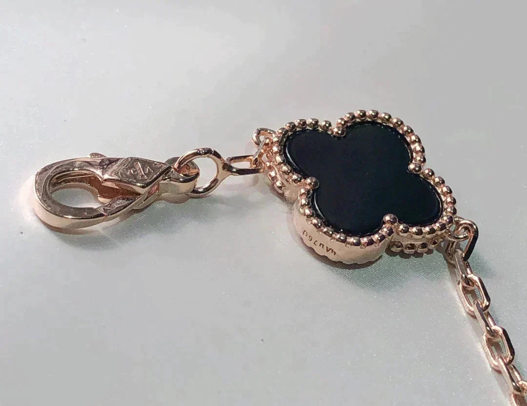 [vivabelle]CLOVER 5 MOTIFS MULTICOLOR  BRACELET