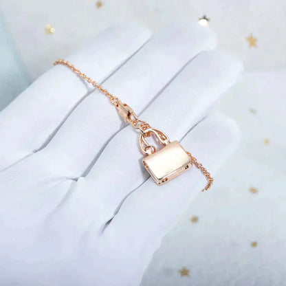 [vivabelle]AMULETTE PEDANT ROSE GOLD NECKLACE