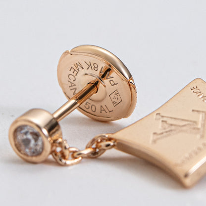 [vivabelle]STAR DIAMONDS EARRINGS GOLD