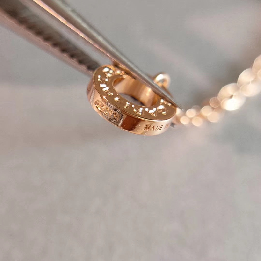 [vivabelle]ZERO 1 NECKLACE PINK GOLD