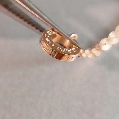 [vivabelle]ZERO 1 NECKLACE PINK GOLD