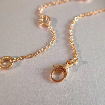 [vivabelle]ZERO 1 NECKLACE PINK GOLD