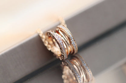 [vivabelle]ZERO 1 PINK GOLD NECKLACE