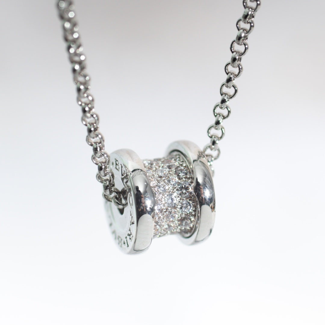 [vivabelle]ZERO 1 SILVER DIAMOND NECKLACE