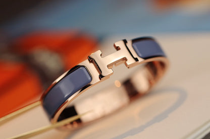 [vivabelle]H BRACELET 12MM BLUE GRAY