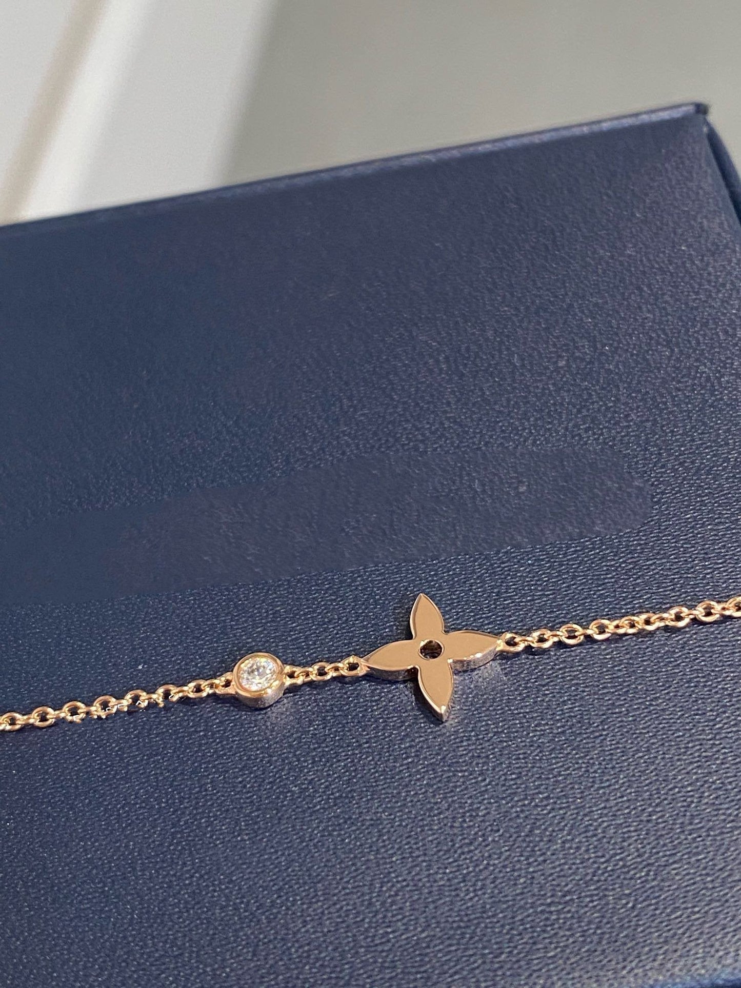 [vivabelle]STAR DIAMOND PINK GOLD BRACELET