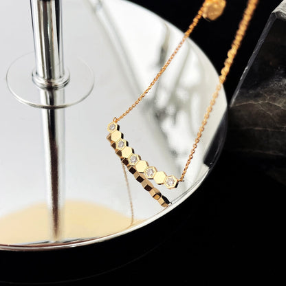 [vivabelle]BEE MY LOVE DIAMOND NECKLACE