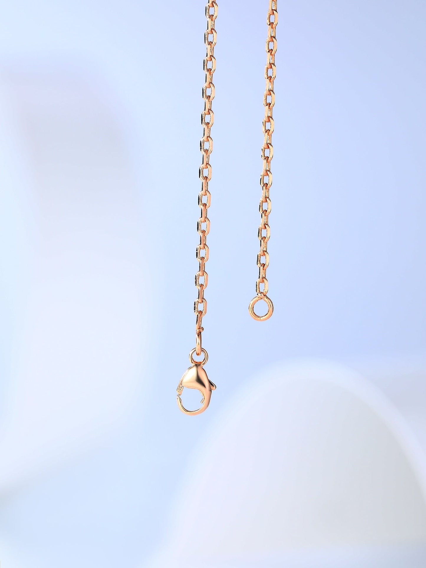 [vivabelle]H CAGE PINK GOLD NECKLACE