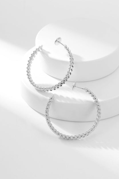 [vivabelle]CLASH HOOP EARRINGS
