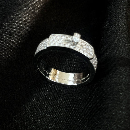 [vivabelle]KELLY SILVER DIAMOND RING