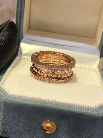 [vivabelle]ZERO 1 ROCK DIAMOND PINK GOLD