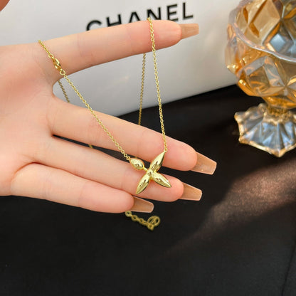 [vivabelle]LOUISETTE GOLD NECKLACE