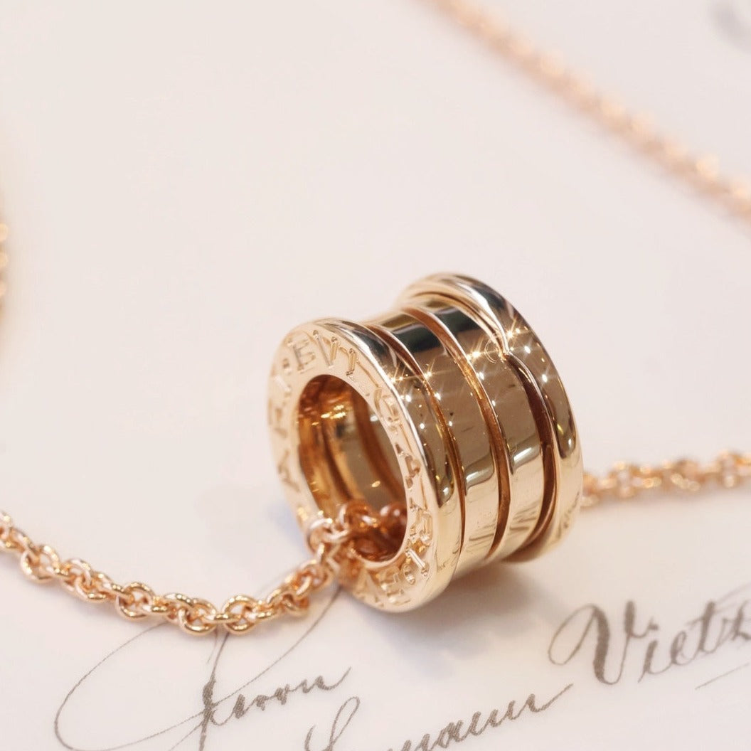 [vivabelle]ZERO 1 PINK GOLD NECKLACE