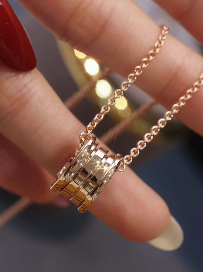 [vivabelle]ZERO 1 PINK GOLD NECKLACE