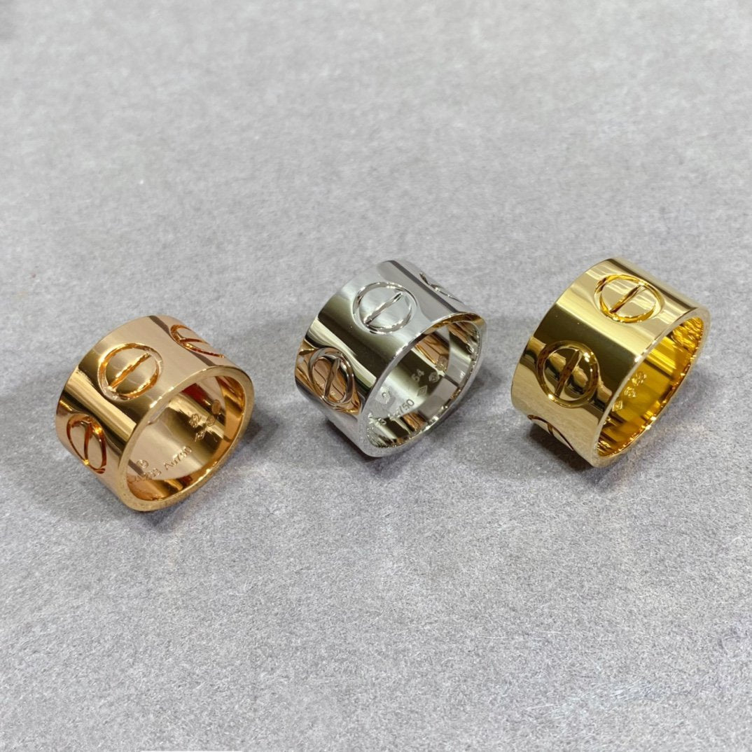 [vivabelle]LOVE 11MM LARGE RING