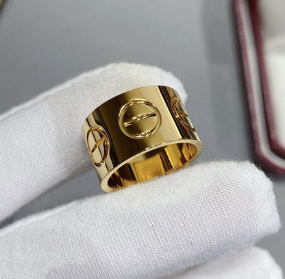 [vivabelle]LOVE 11MM LARGE RING