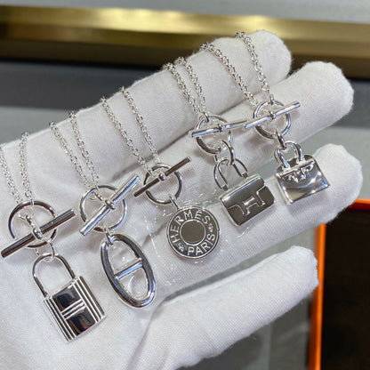 [vivabelle]CONSTANCE PEDANT SILVER NECKLACE