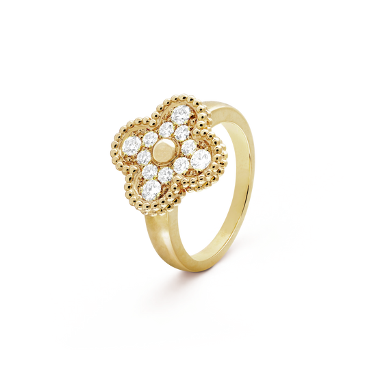 [vivabelle]CLOVER DIAMOND RING