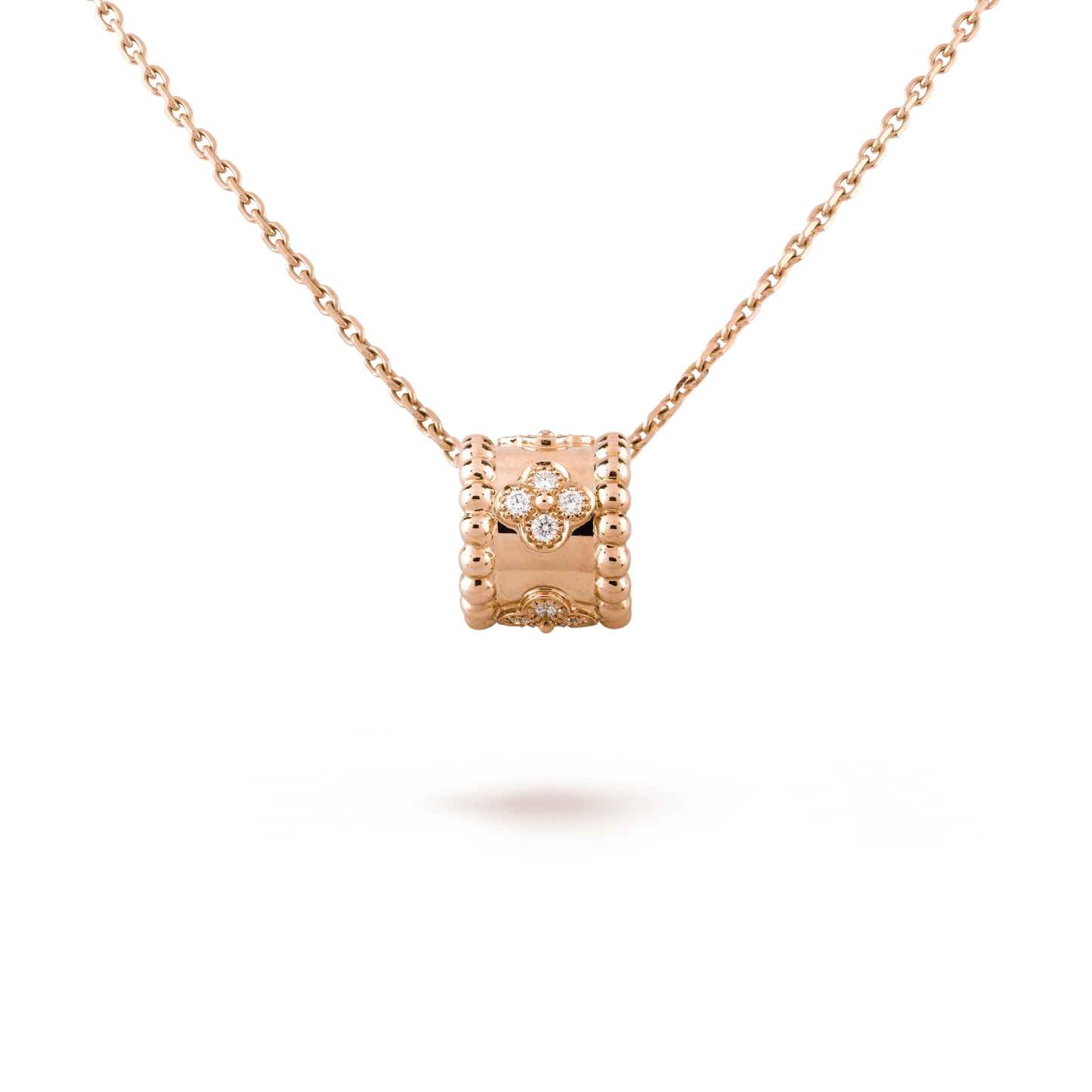 [vivabelle]PERLEE PEDANT NECKLACE GOLD / ROSE GOLD