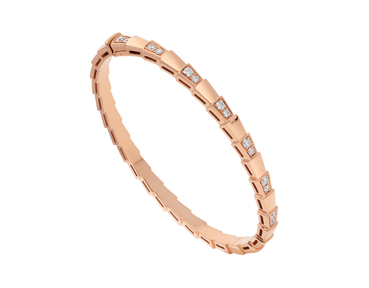 [vivabelle]SERPENTI SMALL BRACELET PINK GOLD DIAMOND