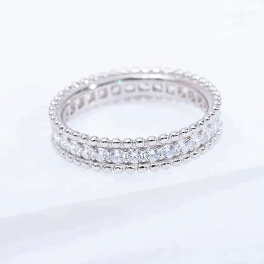 [vivabelle]PERLEE DIAMOND SILVER RING