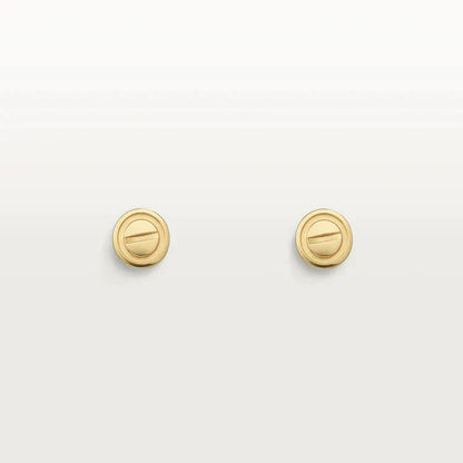 [vivabelle]LOVE EARRINGS GOLD 10MM