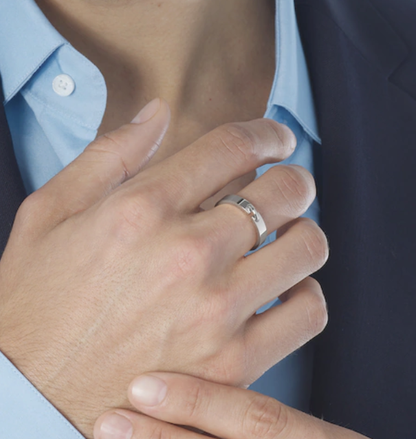 [vivabelle]ALLIANCE LIENS VIDENCE 4MM RING