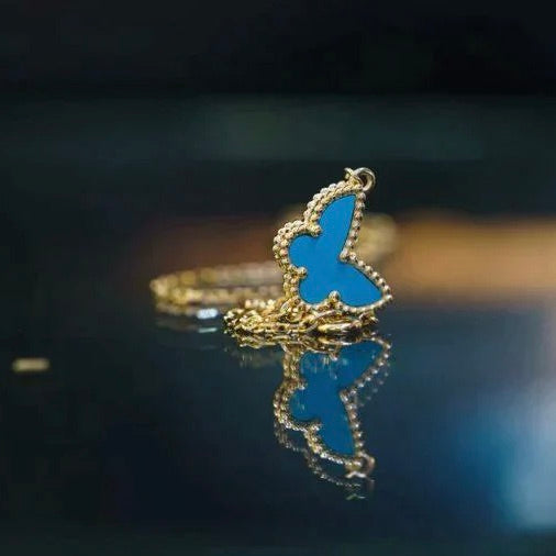 [vivabelle]BUTTERFLY TURQUOISE BUTTERFLY BRACELET