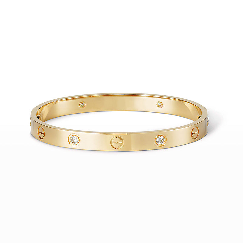 [vivabelle]LOVE BRACELET 6.1MM 4 DIAMONDS