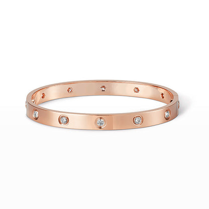 [vivabelle]LOVE BRACELET 6.1MM 10 DIAMONDS