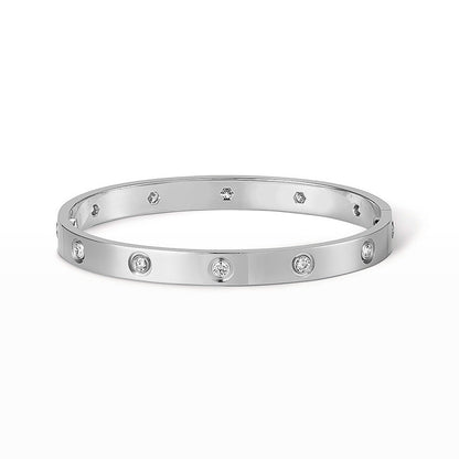 [vivabelle]LOVE BRACELET 6.1MM 10 DIAMONDS