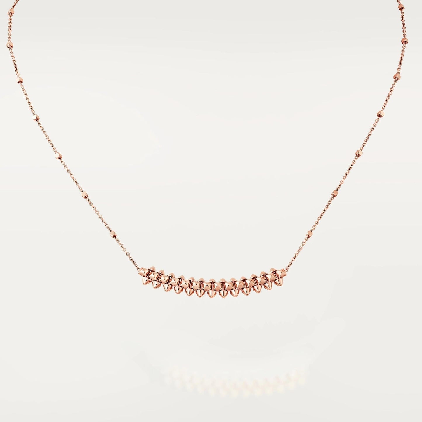 [vivabelle]CLASH PINK GOLD NECKLACE
