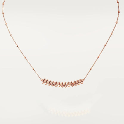 [vivabelle]CLASH PINK GOLD NECKLACE