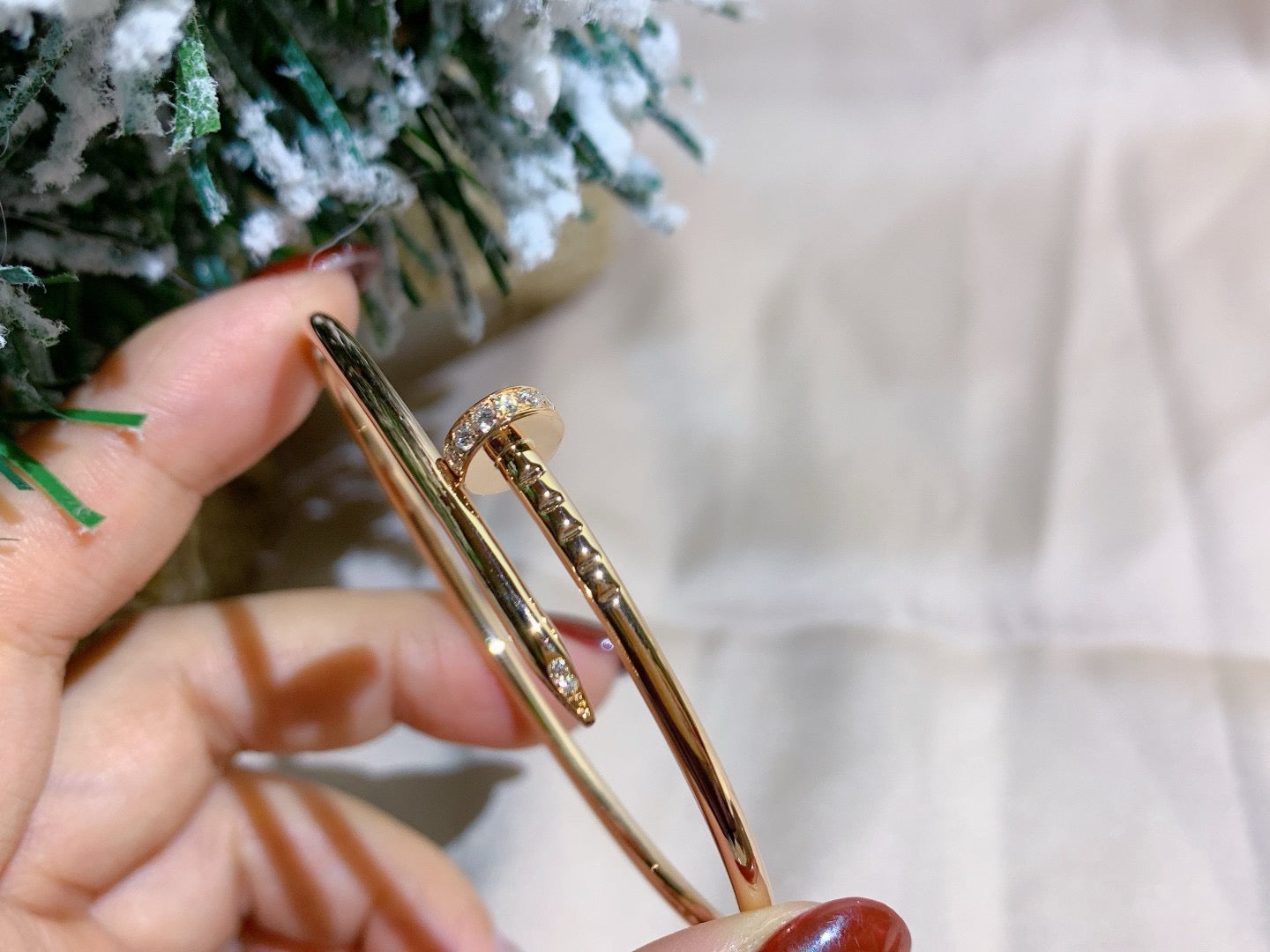 [vivabelle]JUSTE BRACELET 2.5MM DIAMONDS