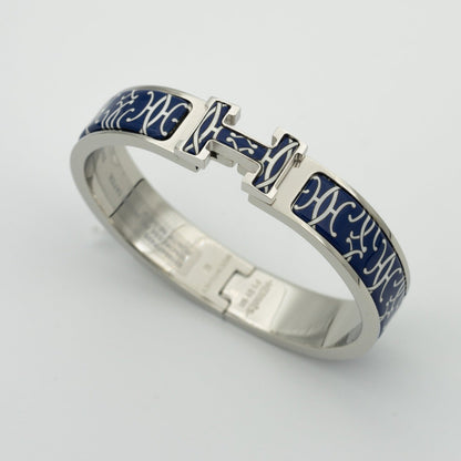 [vivabelle]H BRACELET BLACK MULTICOLOR