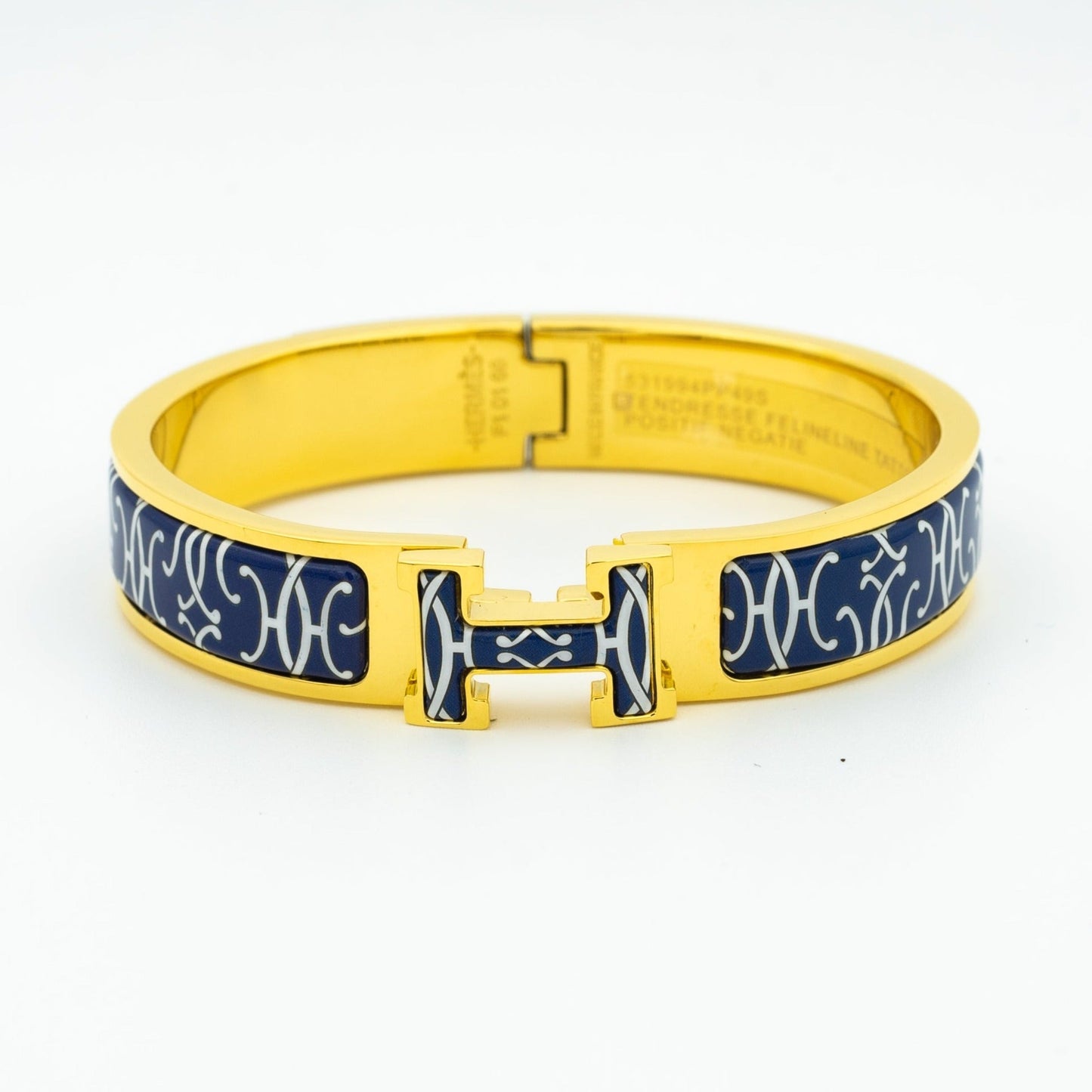 [vivabelle]H BRACELET BLACK MULTICOLOR
