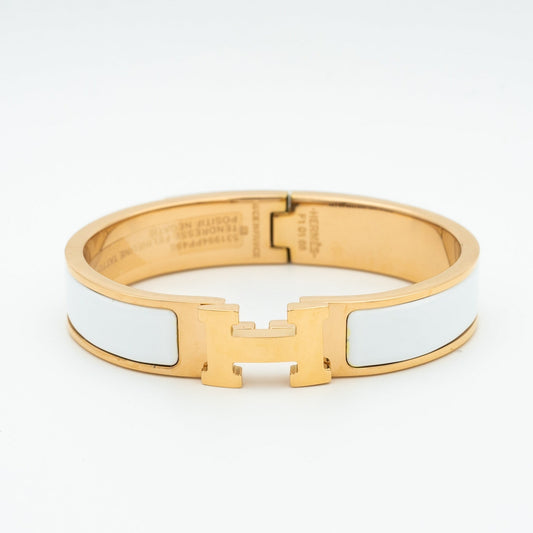 [vivabelle]H WHITE BRACELET