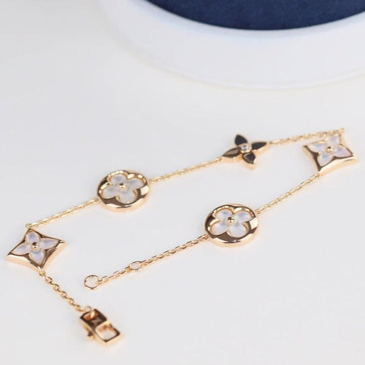 [vivabelle]LEAF CLOVER BRACELET