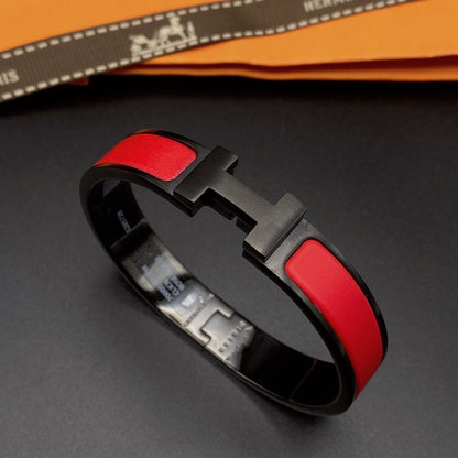 [vivabelle]CLIC HM SO BLACK RED BRACELET