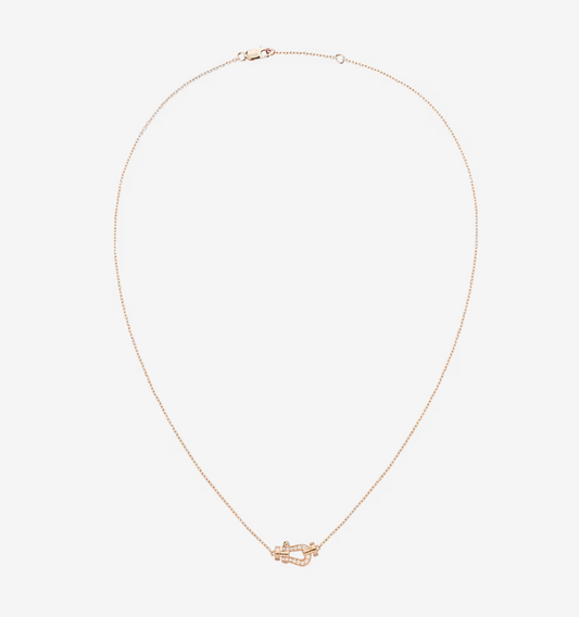 [vivabelle]FORCE 10 DIAMOND PINK GOLD NECKLACE MINI MODEL