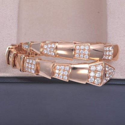 [vivabelle]SERPENTI BRACELET PINK GOLD DIAMOND