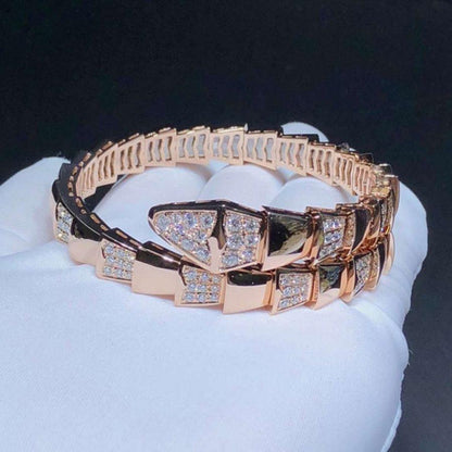 [vivabelle]SERPENTI BRACELET PINK GOLD DIAMOND