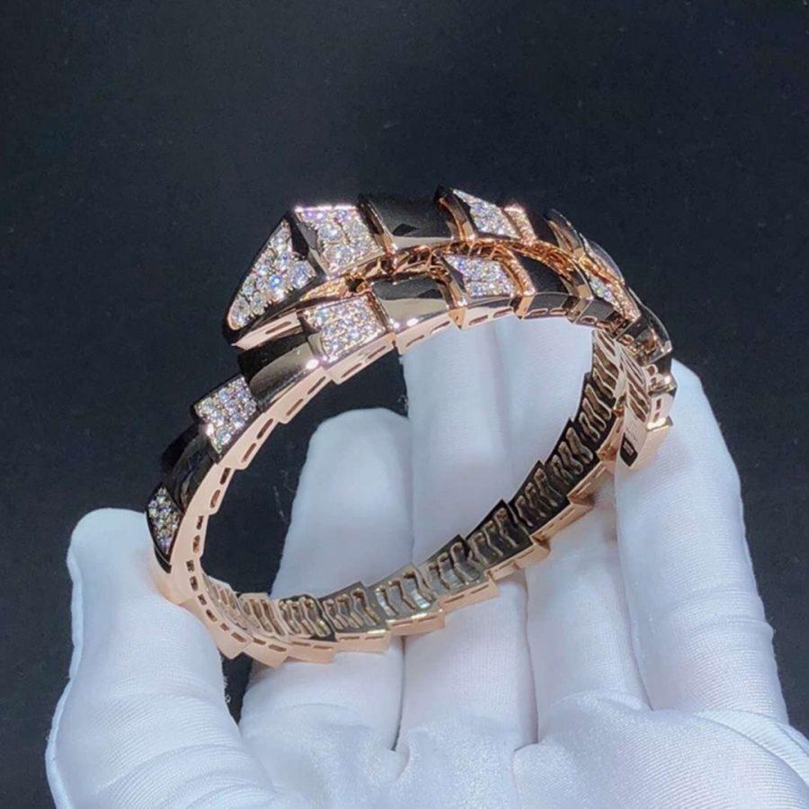 [vivabelle]SERPENTI BRACELET PINK GOLD DIAMOND
