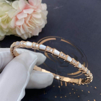 [vivabelle]SERPENTI BRACELET PINK GOLD MOP DIAMOND